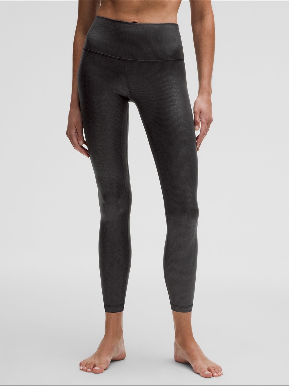 Lululemon Align™ High-Rise Ribbed Pant 25" Shine size 6